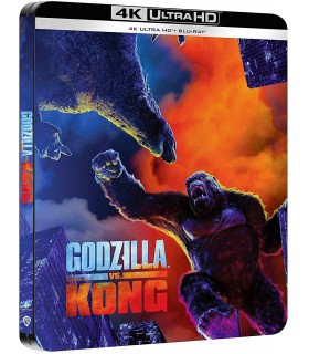 Godzilla Vs Kong - Steelbook 4k UHD + Blu-ray [Blu-ray]