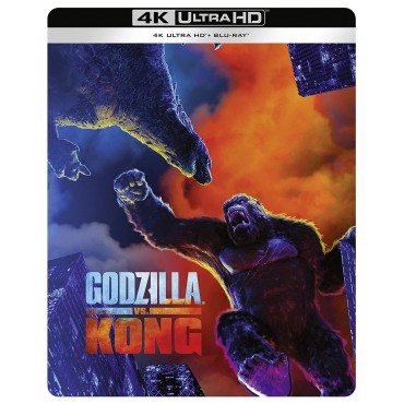 Godzilla Vs Kong - Steelbook 4k UHD + Blu-ray [Blu-ray]