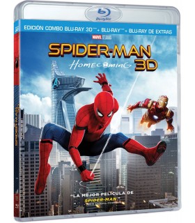 Spider-Man: Homecoming (BD 3D + BD + BD Extras) [Blu-ray]