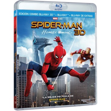Spider-Man: Homecoming (BD 3D + BD + BD Extras) [Blu-ray]