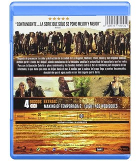 Fear The Walking Dead Temporada 2 Blu-Ray