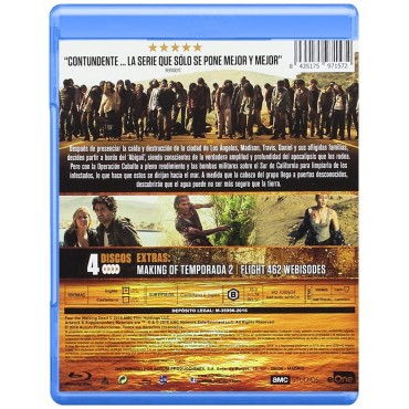 Fear The Walking Dead Temporada 2 Blu-Ray