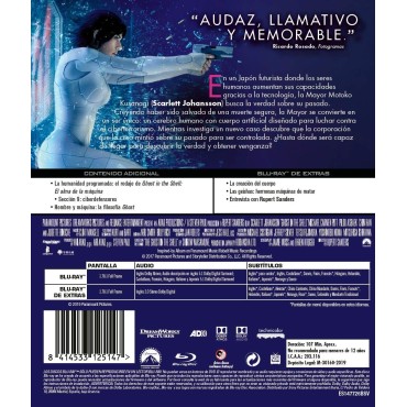 Ghost in the Shell (BD + BD Extras) [Blu-ray]