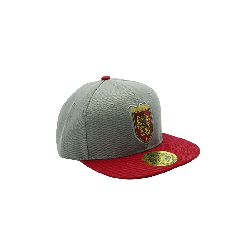 Gorra Snapback Gryffindor Harry Potter Gris y Rojo