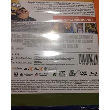 Gru 3 Mi villano favorito BLU-RAY DISC+DVD+CUADERNO DE ACTIVIDADES [Blu-ray]