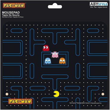 Alfombrilla Pac-Man Comecocos Mousepad Flexible 23 x 19,5 cms