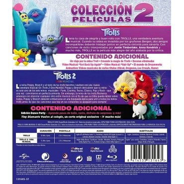 Trolls 1-2 (BD) [Blu-ray]