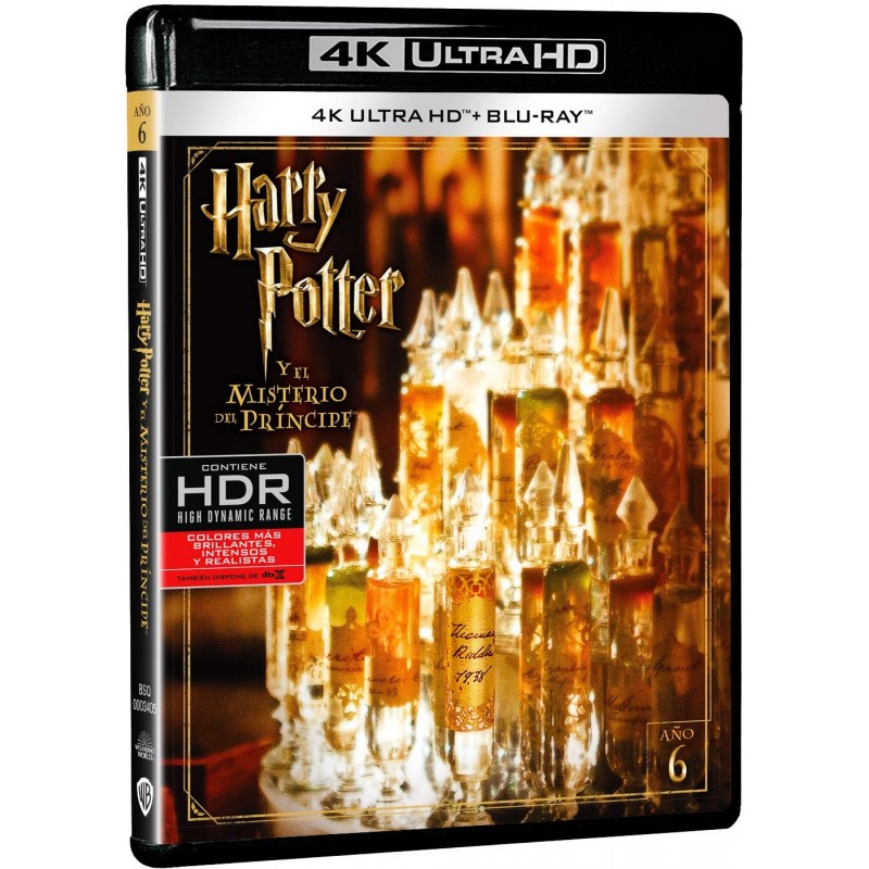 Harry Potter y el Misterio del Príncipe [4K UHD,Blu-ray] (2009) Harry Potter And The Half-Blood Prince