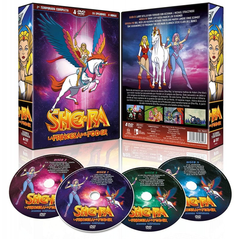She-Ra, la Princesa del Poder Temporada 2 (4 DVDs) [DVD]