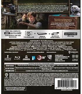 Animales Fantásticos y Dónde encontrarlos 4k UHD [Blu-Ray] [Blu-ray]