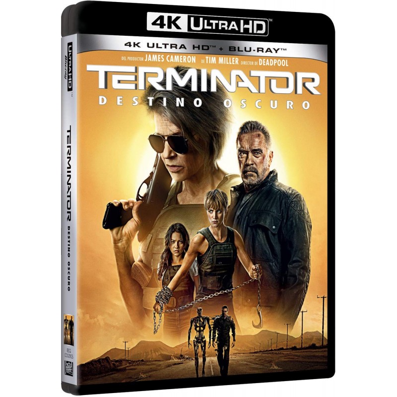 Terminator Destino Oscuro (UHD 4K + Blu-Ray) [Blu-ray]