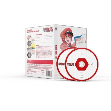 Cells At Work! (Vol. 1 +2 Primera Temporada Completa) [DVD] (2018) Hataraku Saibou