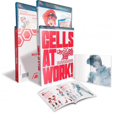 Cells At Work! (Vol. 1 +2 Primera Temporada Completa) [Blu-ray] (2018) Hataraku Saibou