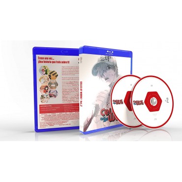 Cells At Work! (Vol. 1 +2 Primera Temporada Completa) [Blu-ray] (2018) Hataraku Saibou