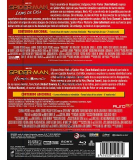 Pack Spider-Man: Homecoming + Lejos De Casa (BD) [Blu-ray]