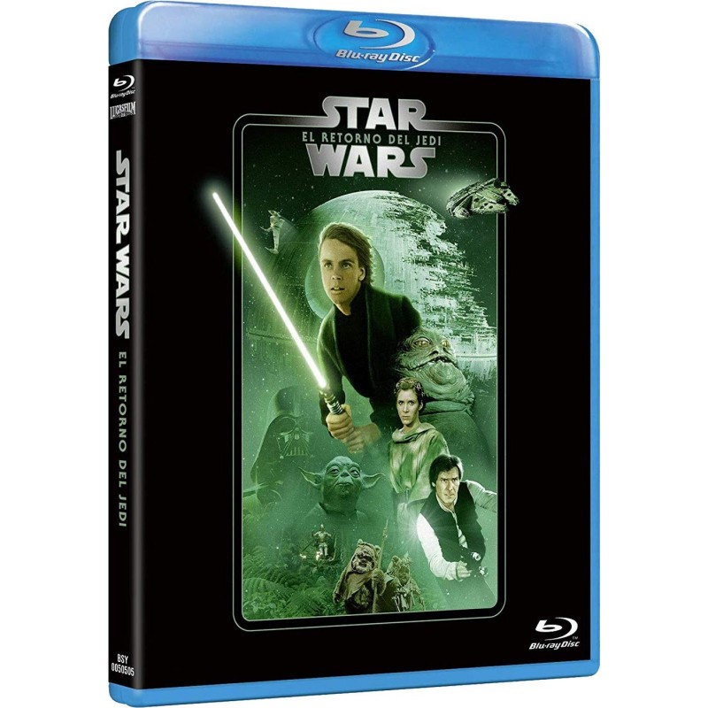 Star Wars. Episodio Vi: El Retorno Del Jedi  (Edición remasterizada) 2 discos (película + extras)  [Blu-ray] (1983) Star Wars. E