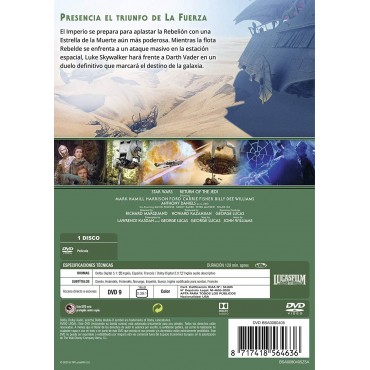 Star Wars. Episodio Vi: El Retorno Del Jedi (Edición remasterizada) [DVD] (1983) Star Wars. Episode VI: Return of the Jedi