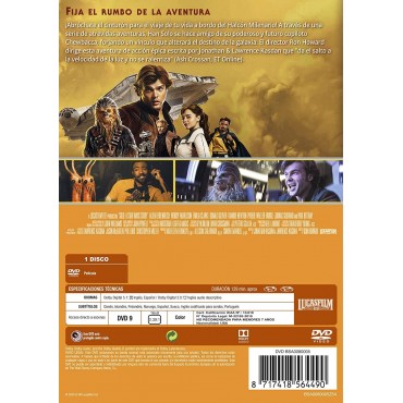 Han Solo: Una historia de Star Wars (Edición remasterizada) (DVD) [DVD]