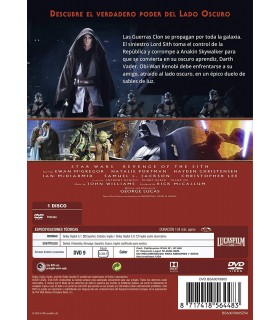 Star Wars. Episodio Iii: La Venganza de los Sith (Edición Remasterizada) [Dvd] (2005) Star Wars: Episode Iii Revenge Of The Sith