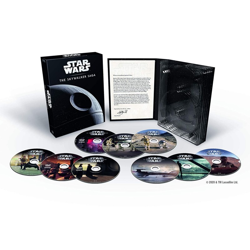 Pack Star Wars: The Skywalker Saga DVD (9 películas) [DVD]