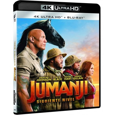 Jumanji: El Siguiente Nivel (4K UHD + BD) [Blu-ray]
