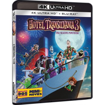 Hotel Transilvania 3: Unas Vacaciones Monstruosas (4K UHD + BD) [Blu-ray]