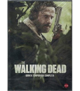 Walking Dead Temporada 5 (5 DVDs) caratula Portugues Idioma español ingles subt Portugues, esp [DVD]