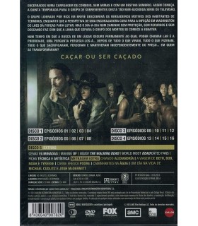 Walking Dead Temporada 5 (5 DVDs) caratula Portugues Idioma español ingles subt Portugues, esp [DVD]