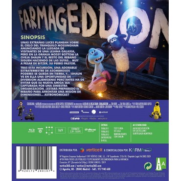 A Shaun The Sheep Movie: Farmageddon [BLU_RAY]