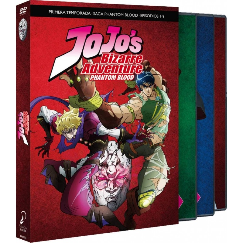 Jojo¿S Bizarre Adventure Temporada 1 Parte 1. Phantom Blood Episodios 1 A 9 [DVD]