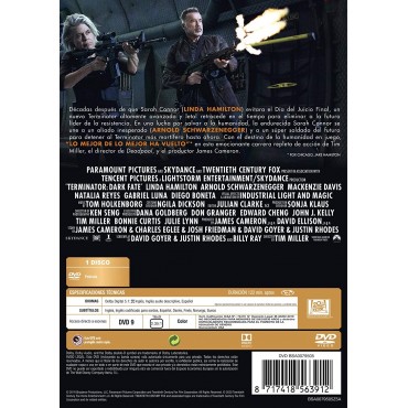 Terminator Destino Oscuro [DVD]