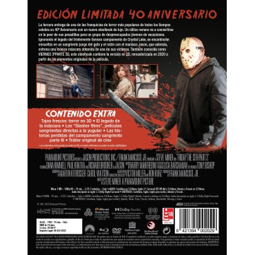 Viernes 13 Parte 3 (Steelbook) - BD [Blu-ray]