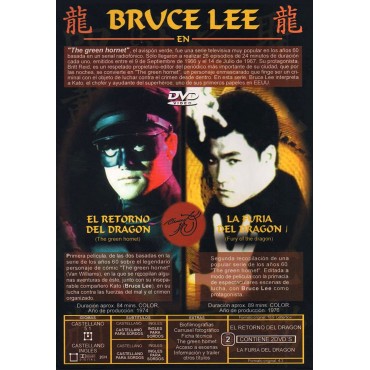 Pack Bruce Lee: El Retorno del Dragón/La Furia del Dragón [DVD]