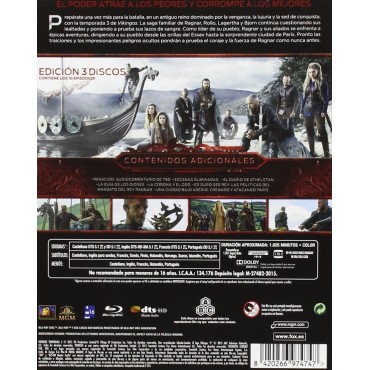 Vikingos Temporada 3 Blu-Ray [Blu-ray]