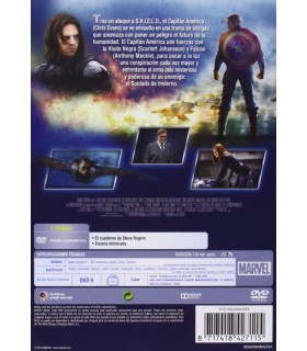 Capitán América: El Soldado De Invierno [DVD]