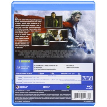 Thor: El Mundo Oscuro [Blu-ray]