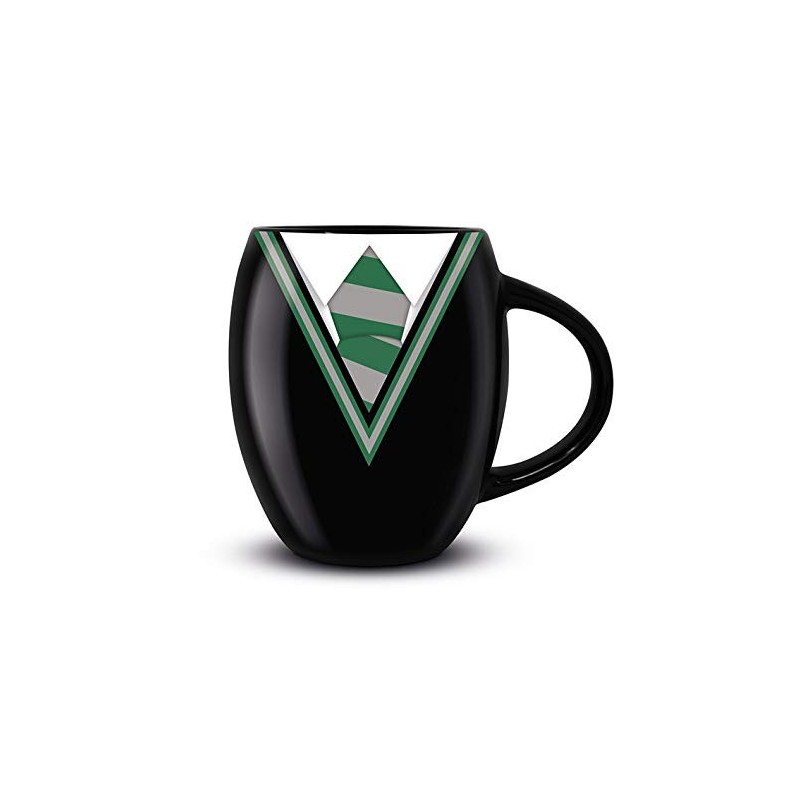Taza Slytherin Harry Potter Ovalada Cerámica 425 mls