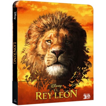 El Rey León Steel Book (3D + 2D) [Blu-Ray] (1994) The Lion King