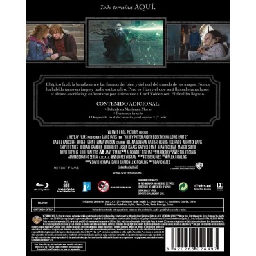 Harry Potter Y Las Reliquias De La Muerte Parte 2 [Blu-ray] (2011) Harry Potter And The Deathly Hallows. Part 2