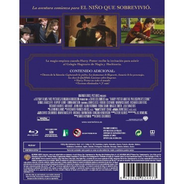 Harry Potter y la Piedra Filosofal [Blu-ray] (2001) Harry Potter And The Sorcerer'S Stone