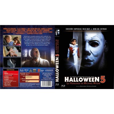 Halloween 5- la Venganza de Michael Myers [Blu-ray + DVD extras] (1989) Halloween 5