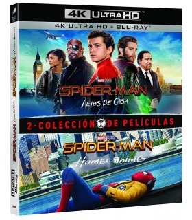Pack Spider-Man: Homecoming + Lejos de casa (4K UHD + BD) [Blu-ray]