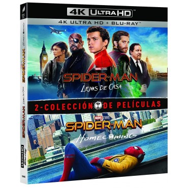 Pack Spider-Man: Homecoming + Lejos de casa (4K UHD + BD) [Blu-ray]