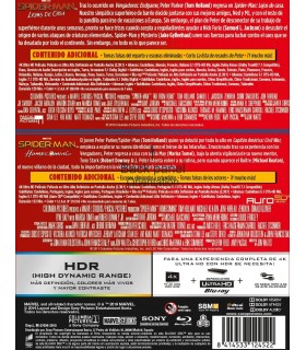 Pack Spider-Man: Homecoming + Lejos de casa (4K UHD + BD) [Blu-ray]