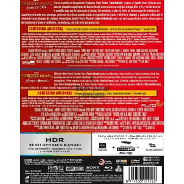 Pack Spider-Man: Homecoming + Lejos de casa (4K UHD + BD) [Blu-ray]