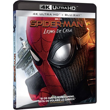 Spider-Man: Lejos de Casa [4K UHD,Blu-ray] (2019) Spider-Man: Far from Home