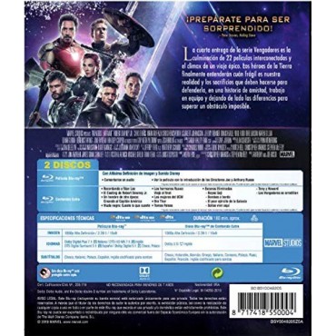 Vengadores: Endgame [DVD]