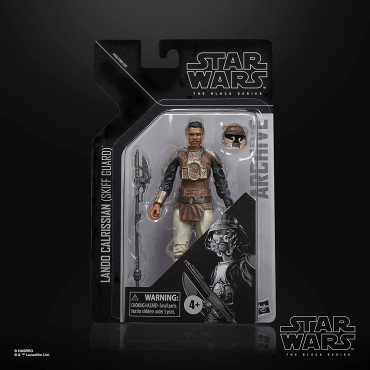 Figura Lando Calrissian (Skiff Guard) Star Wars The Black Series Articulada 15 cms