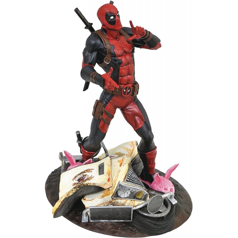 Figura Deadpool Taco Truck Edition Marvel Gallery Estatua Diorama 25 cms