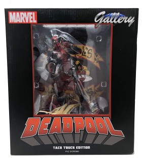 Figura Deadpool Taco Truck Edition Marvel Gallery Estatua Diorama 25 cms